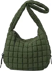 [Lckaey] puffy tote bag quilted bag for women ysl bags travel cloud bag women puffer hobo trendy tote bag Purse