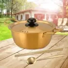Korean Ramen Cooking Pot Stockpot Seafood Pot for Instant Noodles Stew Pasta