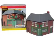 Hornby Skaledale R8623 ' Corner Terrace Off Licence ' (OO gauge) - Boxed, New