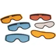 Scott Single Works Lens for Hustle/Tyrant Goggles - Yellow Chrome