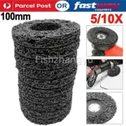 5/10PCS 100mm POLY STRIP DISC WHEEL PAINT RUST REMOVAL CLEAN ANGLE GRINDER HOT