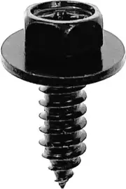 Swordfish 60887-50pcs Phillips Hex Head Screws for Honda & Mazda Bumper Mount