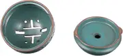 Cabilock 1Pc Creative Backflow Incense Burner Ceramic Censer with Chic Design for Home Decor Suitable for Bedroom Study Yoga Meditation Room Material