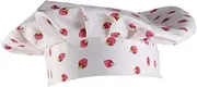 [WATIIFUFU] Make Cooking a and Girls Cotton Thicken Chef Hat Comfort Strawberry Pattern Long Lasting Easy to