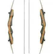 Evercatch Takedown Recurve Bow 25-60lb For Hunting and Target RH/LH