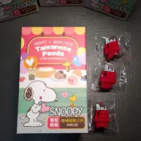 在飛比找蝦皮購物優惠-SNOOPY 情境組裝公仔 - QQ珍奶店