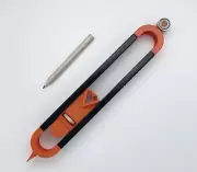 Accurate Woodworking Measurement Tool Set Profile Scribing Ruler With Lock