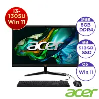 在飛比找Yahoo奇摩購物中心優惠-Acer 宏碁 C24-1800 24型AIO電腦(i3-1