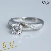 在飛比找Yahoo奇摩拍賣-7-11運費0元優惠優惠-【GU鑽石】女友生日禮物求婚訂婚戒擬真鑽銀戒指鋯石戒指Gre