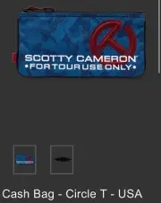 Scotty Cameron US Open 2024 Pinehurst Circle T USA Cash Bag
