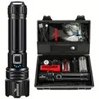 LED Torch Rechargeable Flashlight With High Lumens Shadowhawk Super Bright Torch