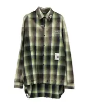 checked shirt 46,48 Black