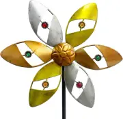 Wind Spinner Pinwheels Yard Garden Outdoor Decor Kinetic Wind Sculpture Spinner
