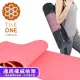 【The One】環保TPE正位線雙色瑜珈墊 6mm(四色任選) 粉橘