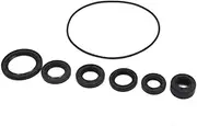 XYWHPGV Black Rubber Metal Ring Motorcycle Scooter Engine Oil Seal Kit for CD110(02eac 6b598 12c71 36200 fbd4d 46db5