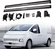 Deployable Electric Running Board Side Step Fits for Hyundai STARIA 2021-2025 Aluminum Black 660lbs Intelligent Anti-Pinch