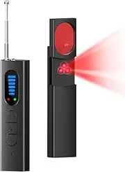 Hidden Camera & GPS Tracker Detector, Portable RF Signal Scanner, Wireless Anti-Spy Finder with 5 Modes for Travel, Car, Office, Hotel, Bathroom