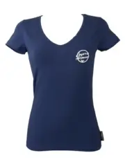 EMPORIO ARMANI women's t-shirt short sleeve v-neck stretch t-shirt article 26184