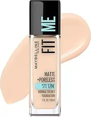 Maybelline New York Fit Me Matte and Poreless Mattifying Liquid Foundation - Natural Ivory 112,30ml