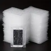 Bubble Bags 100pcs Out Wrap Pouches Self Seal Clear Protective Cushioning
