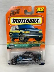 1999 MATCHBOX MBX MOC #92 DUNE BUGGY MOUNTAIN CRUISERS BLACK BAD CARD