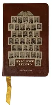 Vtg 1968 Brown & Bigelow Appleton Machine Comp. Executive Record & Travel Guide