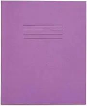 RHINO A3+ Exercise Book 40 Page Purple Plain