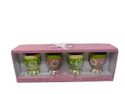 Carnival Cottage Johanna Parker Vintage Ceramic Egg Cup Set of 4 BB01B12005