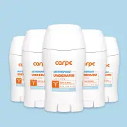 Carpe Antiperspirant Underarm Stick 50ml - 5 Pack, Fresh Powder