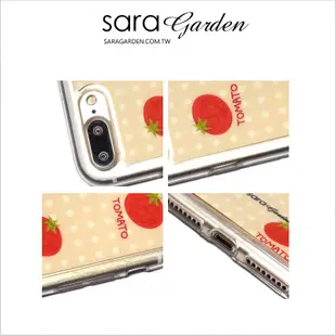 【Sara Garden】客製化 軟殼 蘋果 iPhone 6plus 6SPlus i6+ i6s+ 手機殼 保護套 全包邊 掛繩孔 手繪可愛番茄