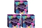 3PK Craft Maker Create Your Own Paint Pour Rocks DIY Creative Art Activity Kit