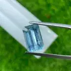 5.44 Cts | natural loose" Aquamarine | blue | Emerald Shape | step cut - Brazil