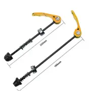 Secure QR Skewer Set for Mountain Bike Wheel Hub Front and Rear Wheels