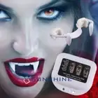 Retractable Vampire Teeth Fangs Halloween Cosplay Makeup Props Zombie Teeth +Box