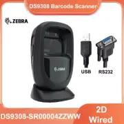 Zebra DS9308-SR00004ZZWW 1D 2D QR Code Desktop USB/RS232 Barcode Scanner w Cable
