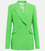 [Gabriela Hearst] Gabriela Hearst Stephanie double-breasted virgin wool blazer AU 10 green