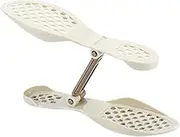 Adjustable Shoe Holder,Double Layer Sneaker Organizer - Foldable Shoe Stacker Storage Space Saver for Entryway Closet Doorway