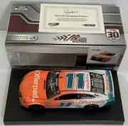 2021 DENNY HAMLIN Autographed #11 Offerpad 1:24 #3 Of 120 Low # HTF