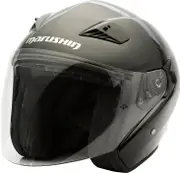 Marushin M-610, open face helmet , color: Black , size: XS