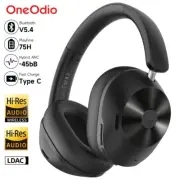 Oneodio A5 Bluetooth 5.4 Headphones 43dB Hybrid Active Noise Cancelling Over Ear