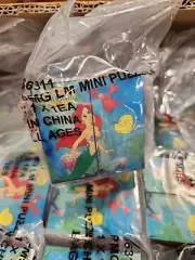 Lot of 150 pcs 1 case 90s Disney LITTLE MERMAID MINI PUZZLE CUBE APPLAUSE Ariel
