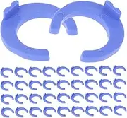 ETHZZLE 200Pcs Water Filter Locking Clips Practical Purifier Fitting Clamps for Installation for Leak Water Beverage Applications