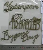 CHIPBOARD - Yesteryear and By Gone Days - Scrap FX 2 Design Choice W1