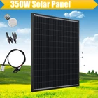 12V 350W Fixed Solar Panel Kit Mono Generator RV Caravan Camping Charger 350watt