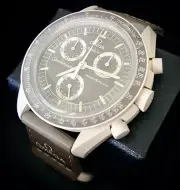 OMEGA X SWATCH SpeedMaster MoonSwatch MISSION ON EARTH - DESERT Chron NEW W TAGS