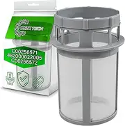 Central Dishwasher Filter Kit with Original Code C00256571 C00256572 482000022005 for Indesit for Whirlpool for Ariston for Hotpoint ONIX TECH
