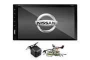 Elinz Nissan 7" In Dash Head Unit DVD Player Double DIN Octa Core Android 10 GPS WiFi Reverse Camera Car Stereo T3