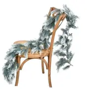 Pine Garland Christmas Decoration, 6Ft Winter Artificial Greenery Garland