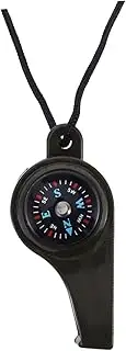 Yardenfun Survival Whistle Small Camping Whistle Hiking Whistle Climbing Whistle Pendant Portable Whistle for Outdoor Plastic Whistle Portable Compass Whistle Pu Plastic Olive Green