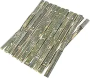 POPETPOP Outdoor Bamboo Fence Flexible Garden Border Trellis for Climbing Plants Decorative Patio Divider for Vegetable Gardens and Courtyards Retractable Bamboo Screening for Backyard